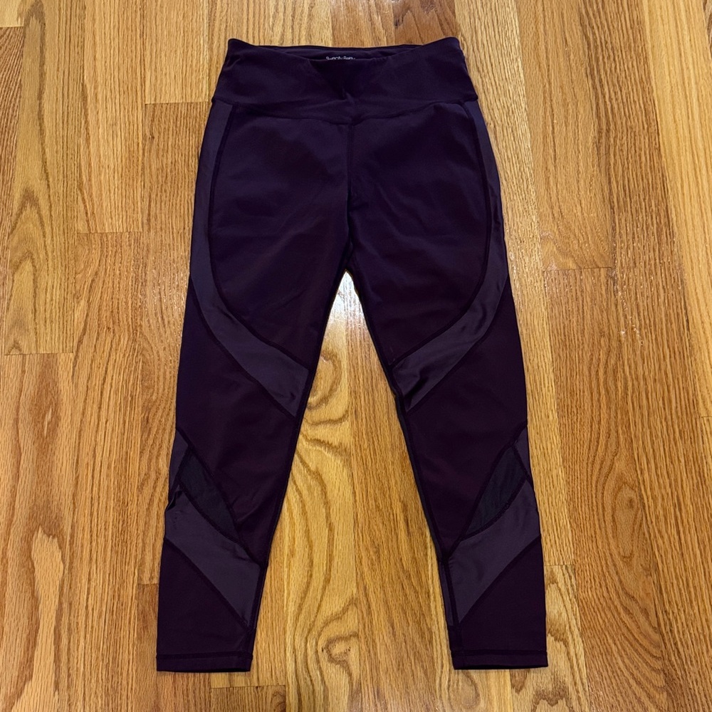 Sweaty Betty Maroon Leggings size XS